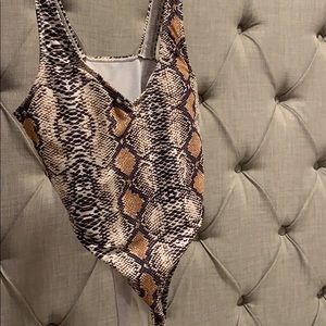 Bodysuit snakeprint